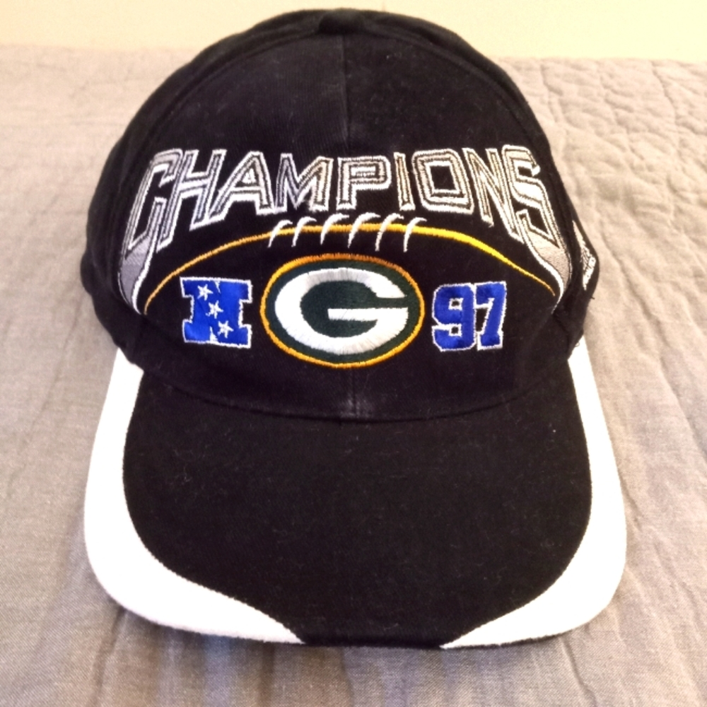 Vintage 90s Pro Line Green Bay Packers champions hat - Picture 1 of 3